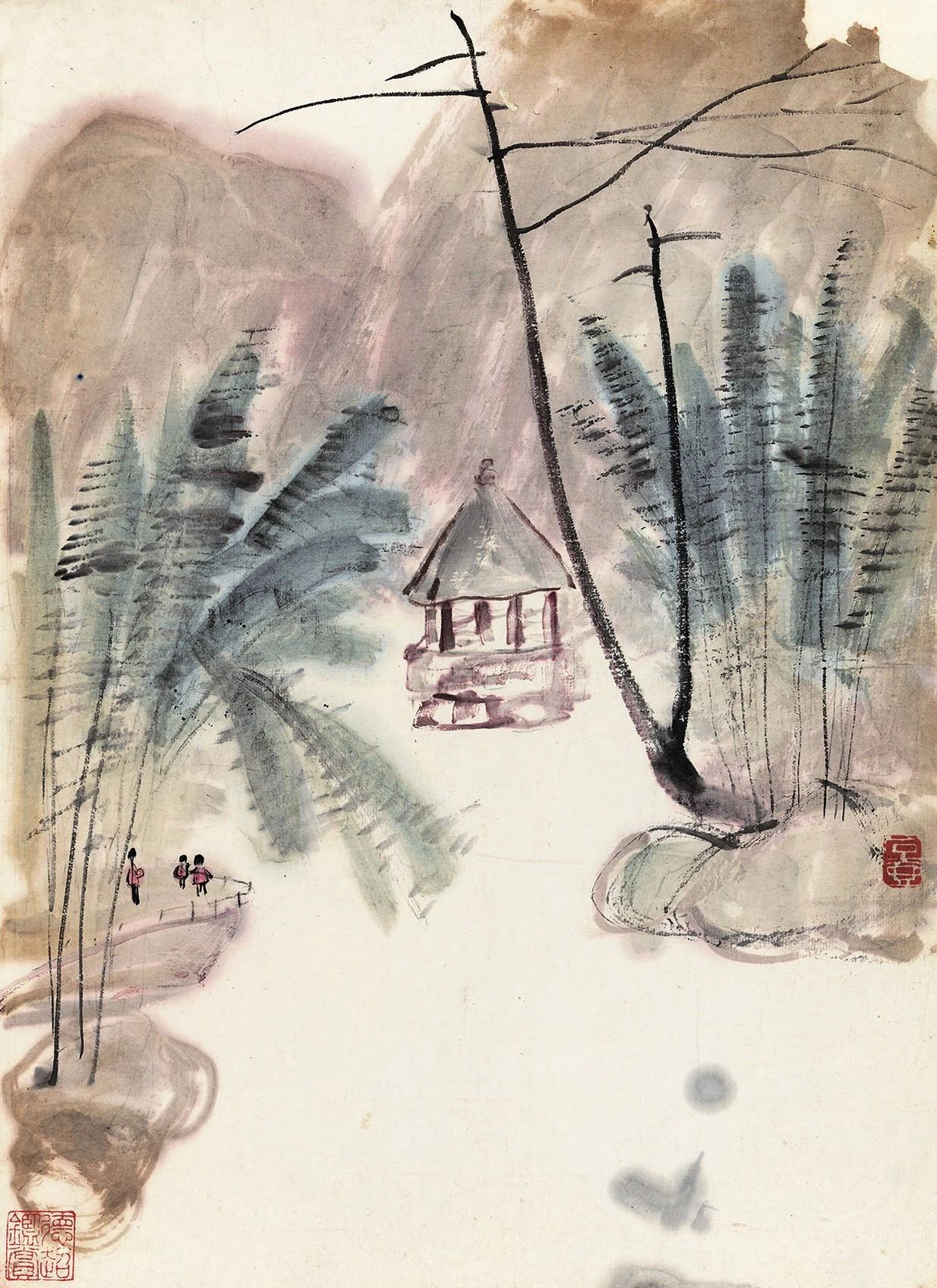 【学画须平日养气】陈子庄国画雅集早安​​​