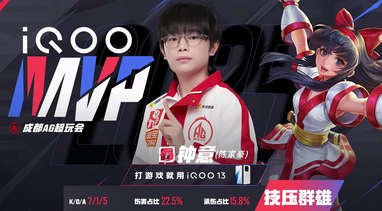 AG 3-2 TTG: 钟意娜可超前发育四连超凡, AG掏父子首战告捷