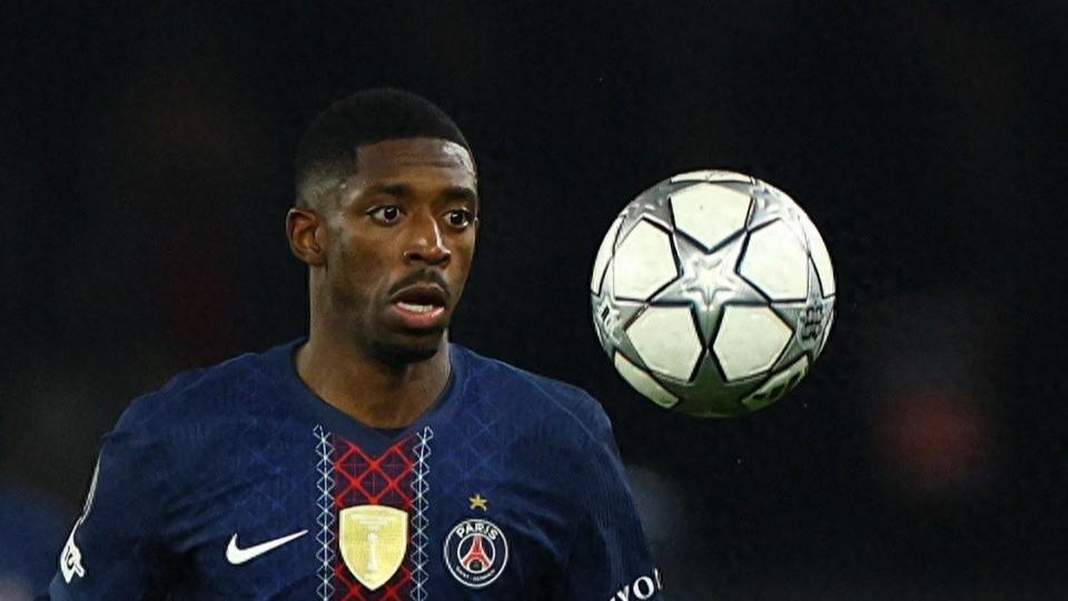 登贝莱梦碎欧冠夜: 罚失点球+屡失良机, 金球先生表现不佳