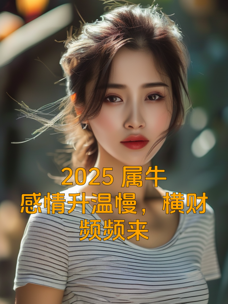 2025属牛：感情升温慢，横财频频来