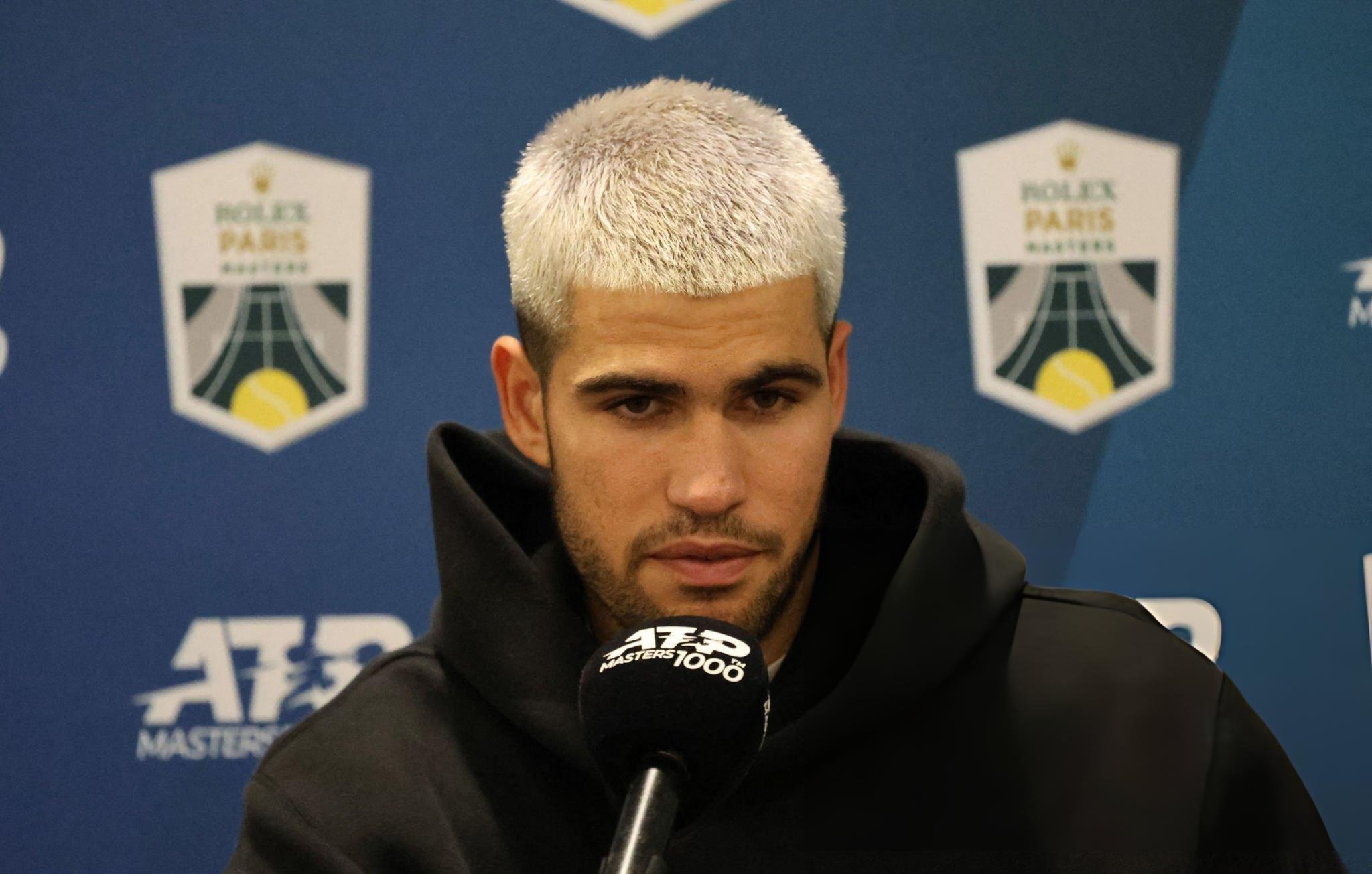 阿尔卡拉斯大赛最好成绩。还差三站大师赛没有拿过冠军：澳网：八强法网：冠军温网：冠