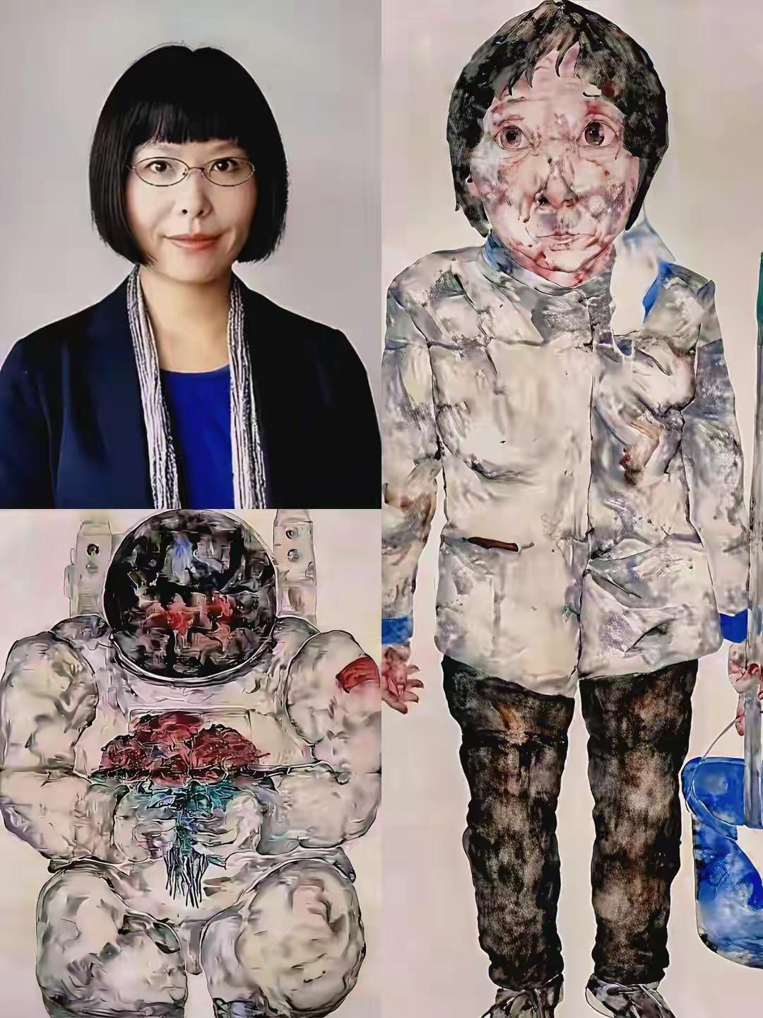 争议画作触碰底线，丁荭遭撤展追资处罚，作品下架资金被全部追回清华美院丁荭的争议