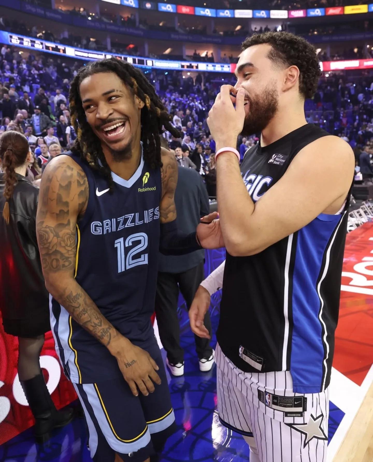 NBA柏林赛👉NBA伦敦赛👉莫兰特帅照合集！莫兰特nba潜力博主星势力孟菲斯