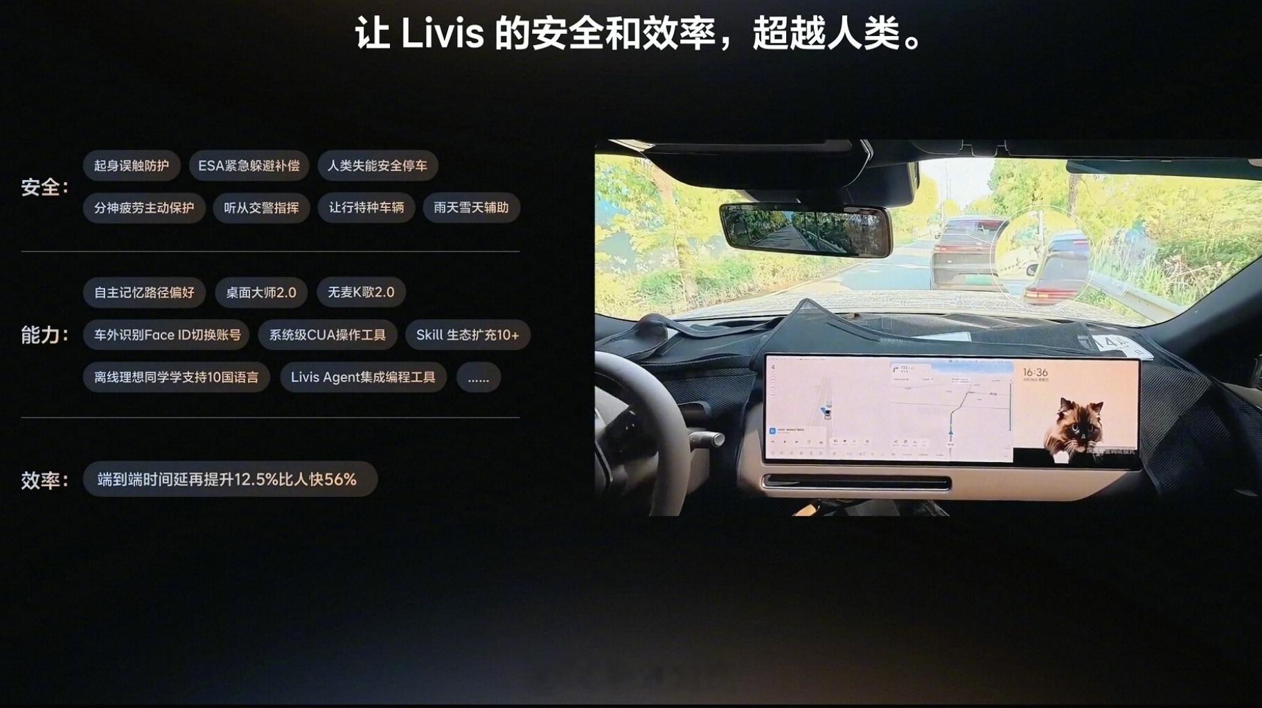 【理想Livis效率今年有望超越人类】6月15日，LivisDay理想汽车软件
