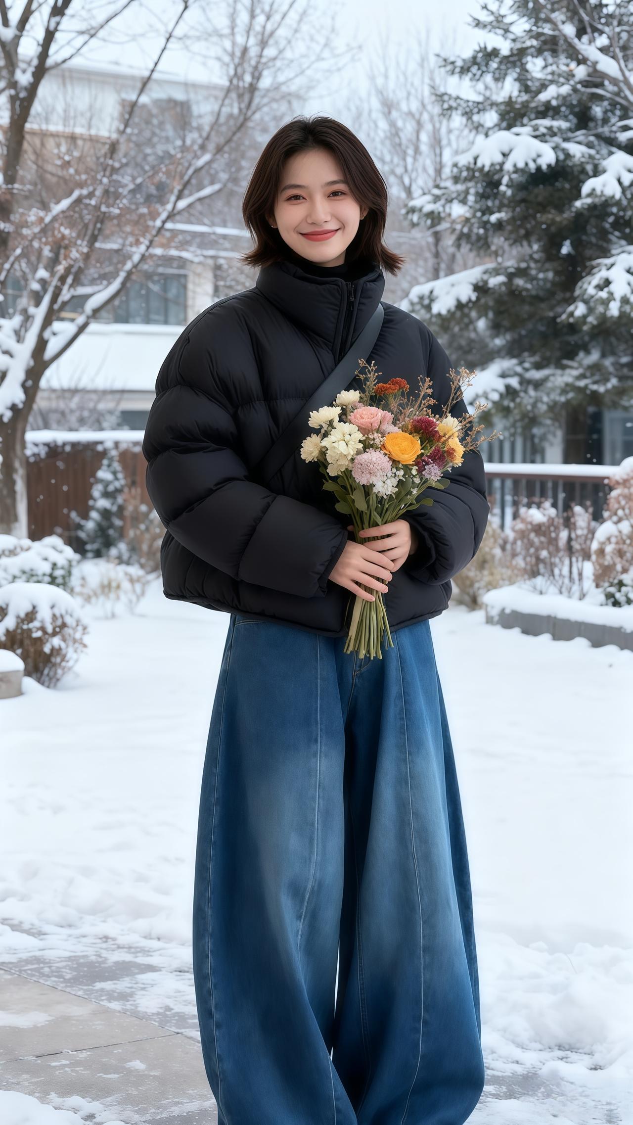 穿搭冬季穿搭保暖穿搭今天穿什么这个冬天不怕冷