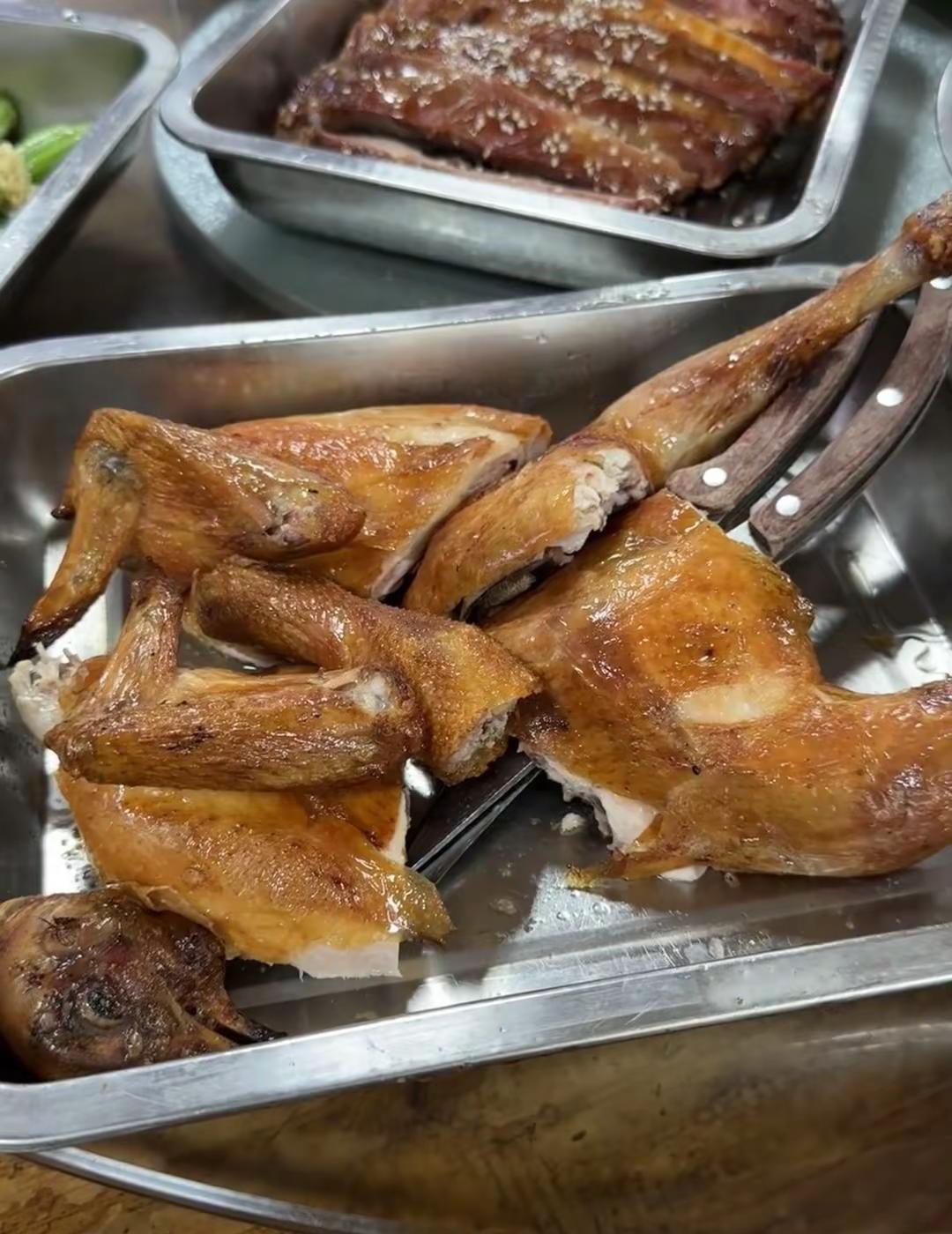 广州｜这家烧鸡排骨真的嘎嘎香美食大排档广州仙庙烧鸡