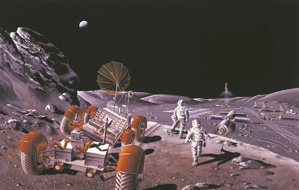 为什么中国要登陆月球，背后的原因是各国都在研究，能提供大量高质量就业岗位的航空航