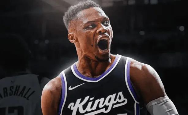 要说刷数据这块，威少说第二，怕是没人敢说第一了。打步行者，国王又又又输了，10