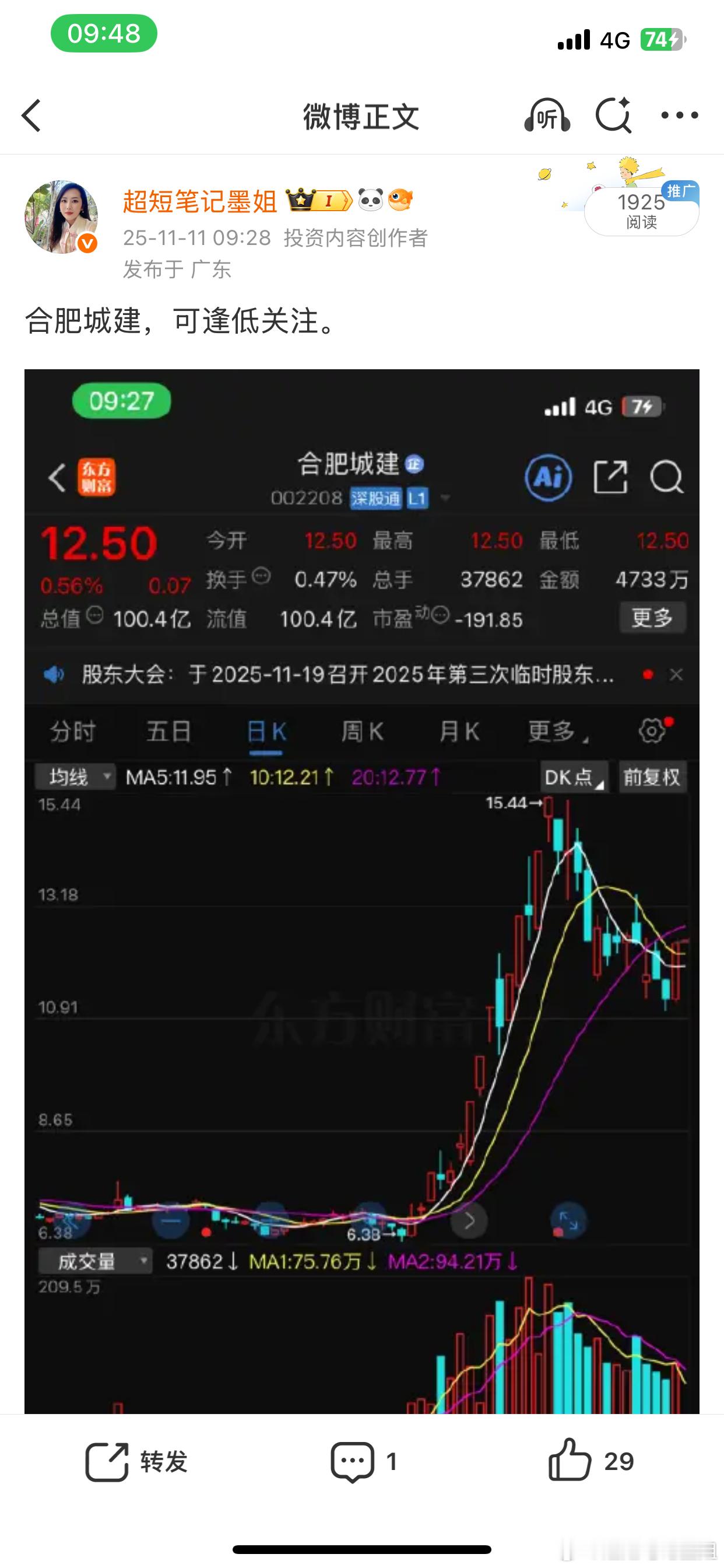 家人们吃肉时刻又到啦！合肥城建踩着节奏赶来，妥妥的“大长腿”潜力股已上线📈想