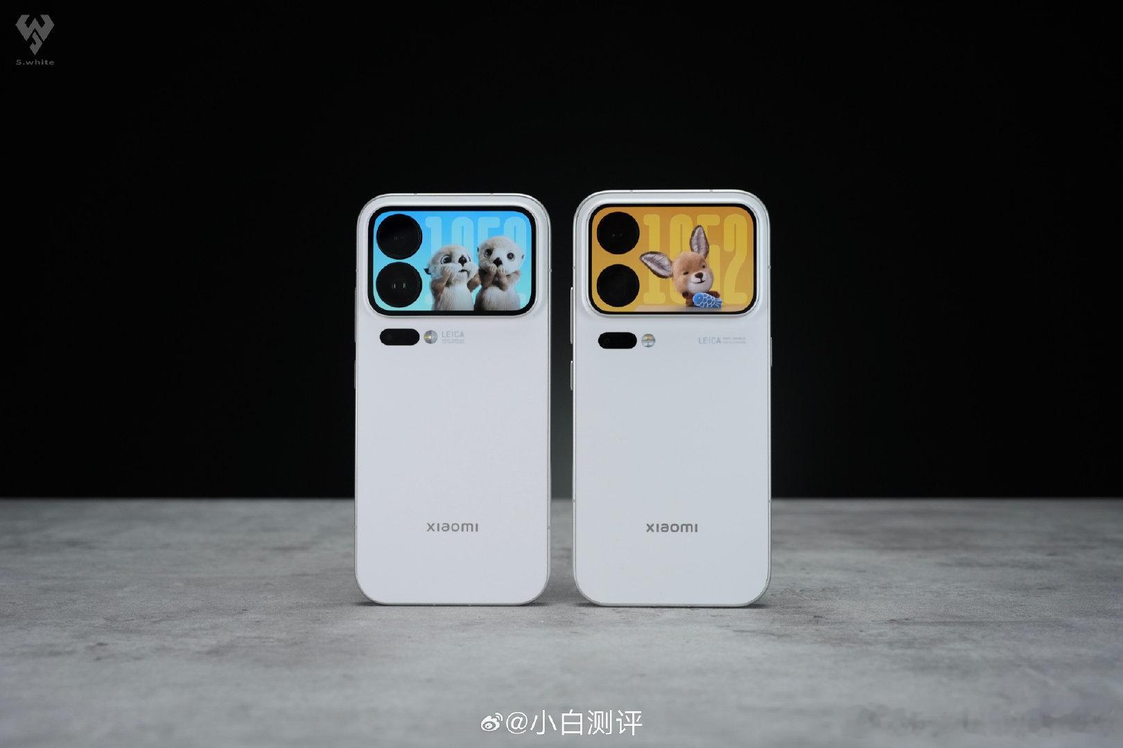 这是小米17pro和小米18pro对比图，突然觉得去年5600买的小米17pm16+512简直香死了