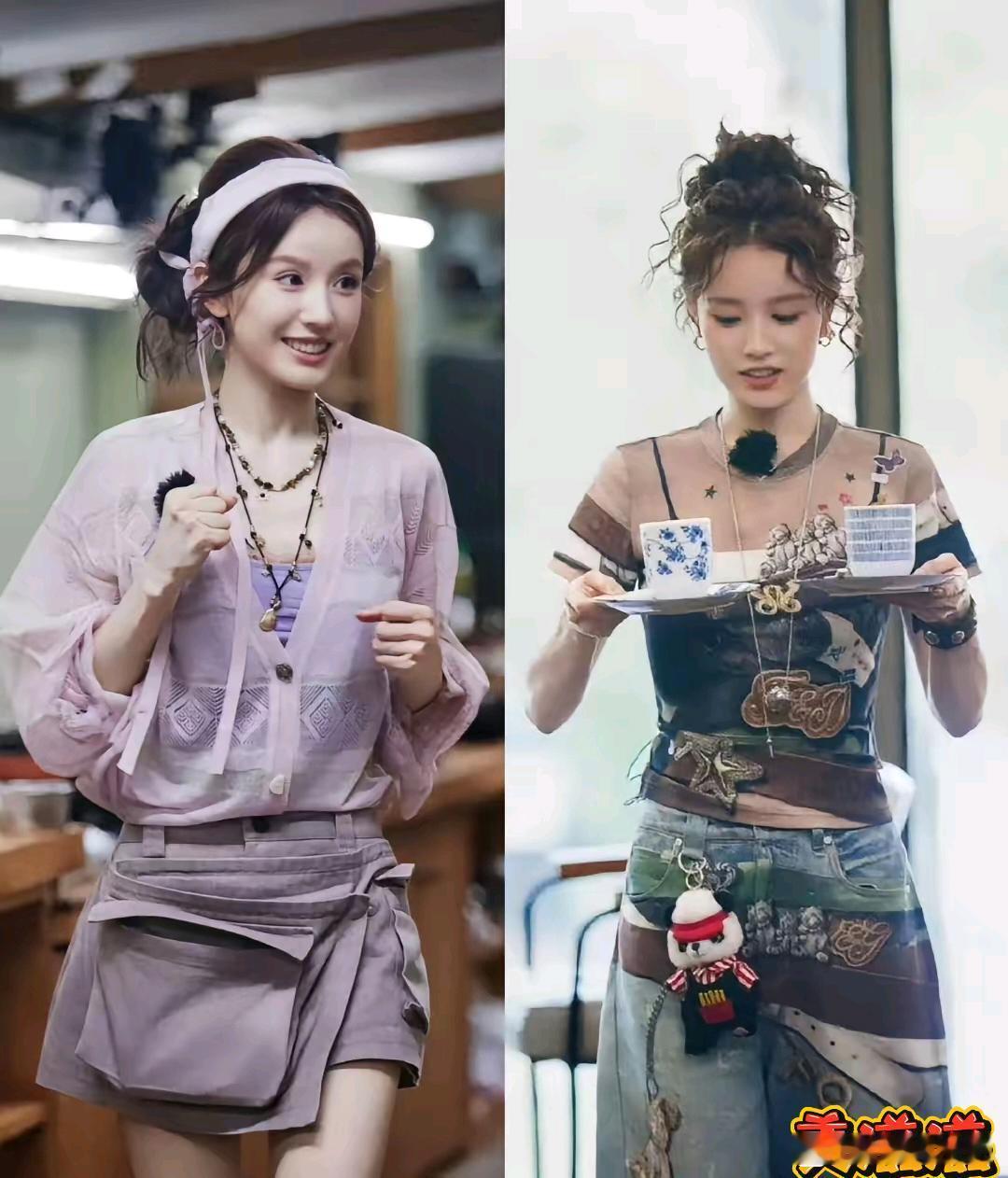 张雅琪这钱赚的是真轻松中餐厅里，下面厨房都忙的脚不沾地了，结果她在楼上做那个雷霆