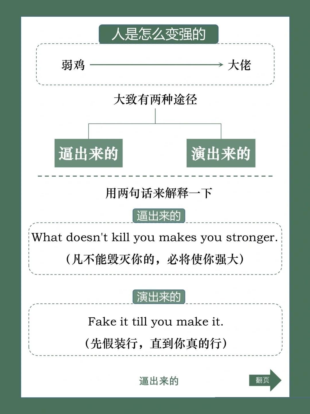 人是怎么变强的？只有两种途径