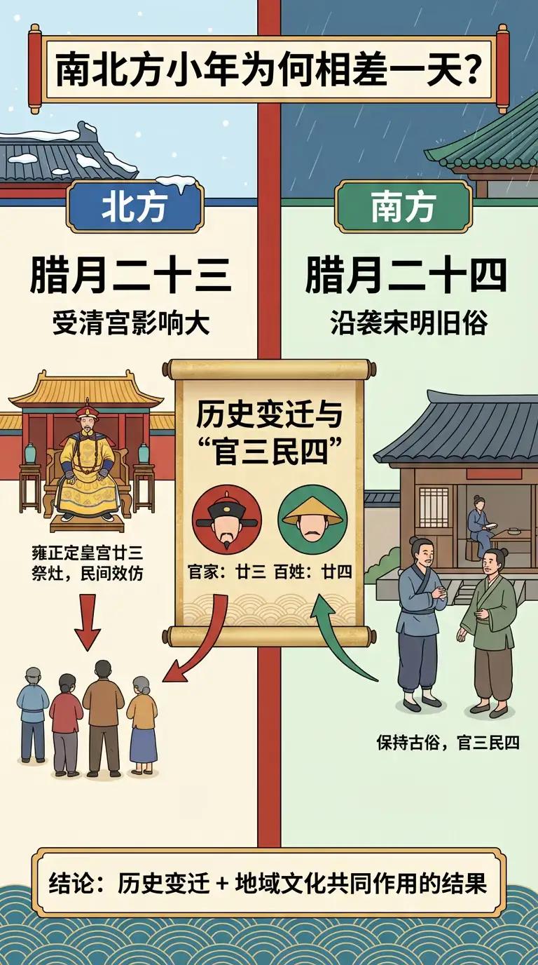 南北小年的差别