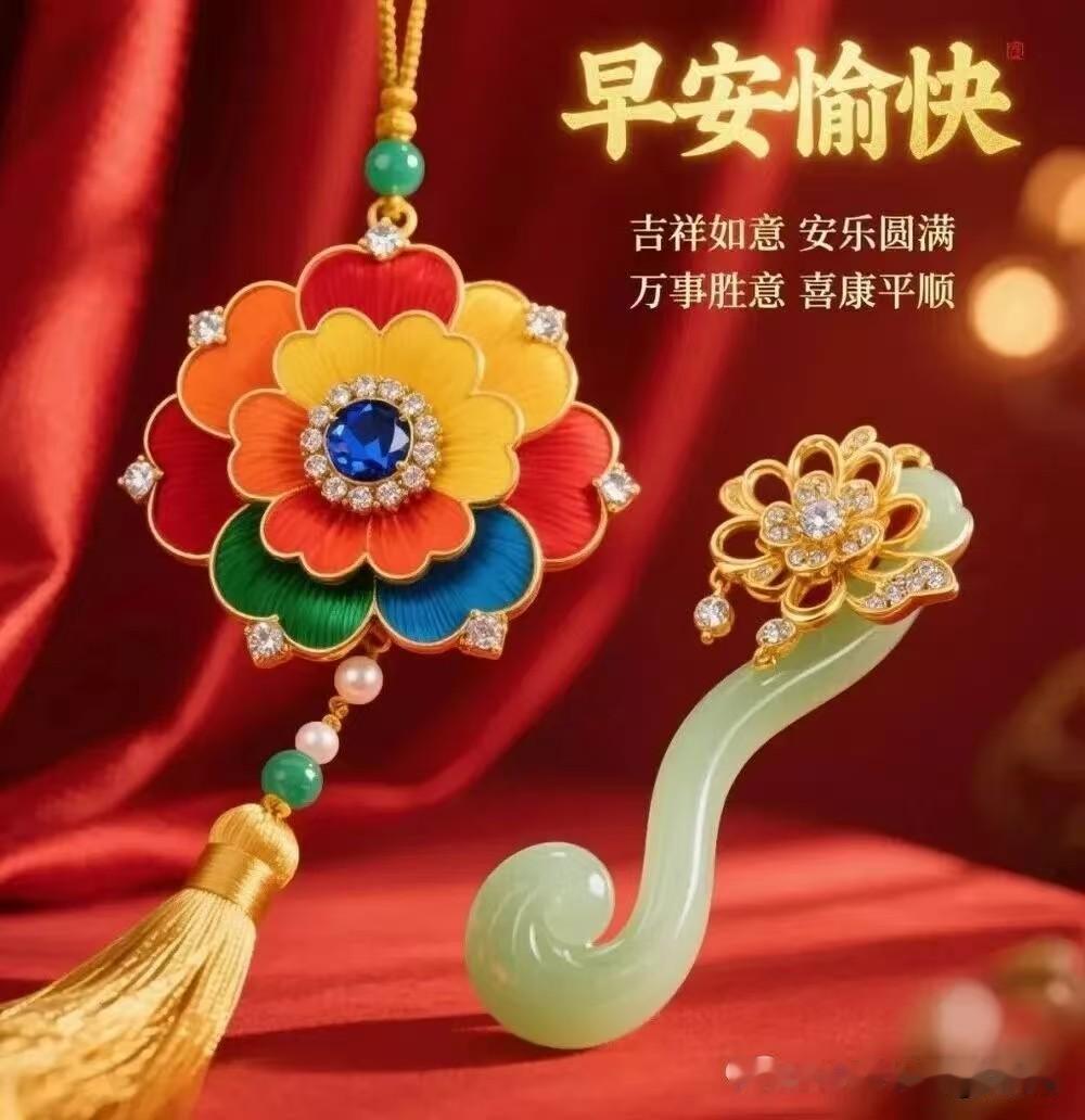 [比心]早安心语[比心]檐角晨光漫素纱，庭前宿露缀槐花。穿林鸟唤新晴好，隔