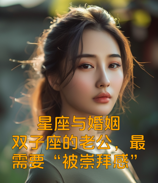 星座与婚姻：双子座的老公，最需要“被崇拜感”