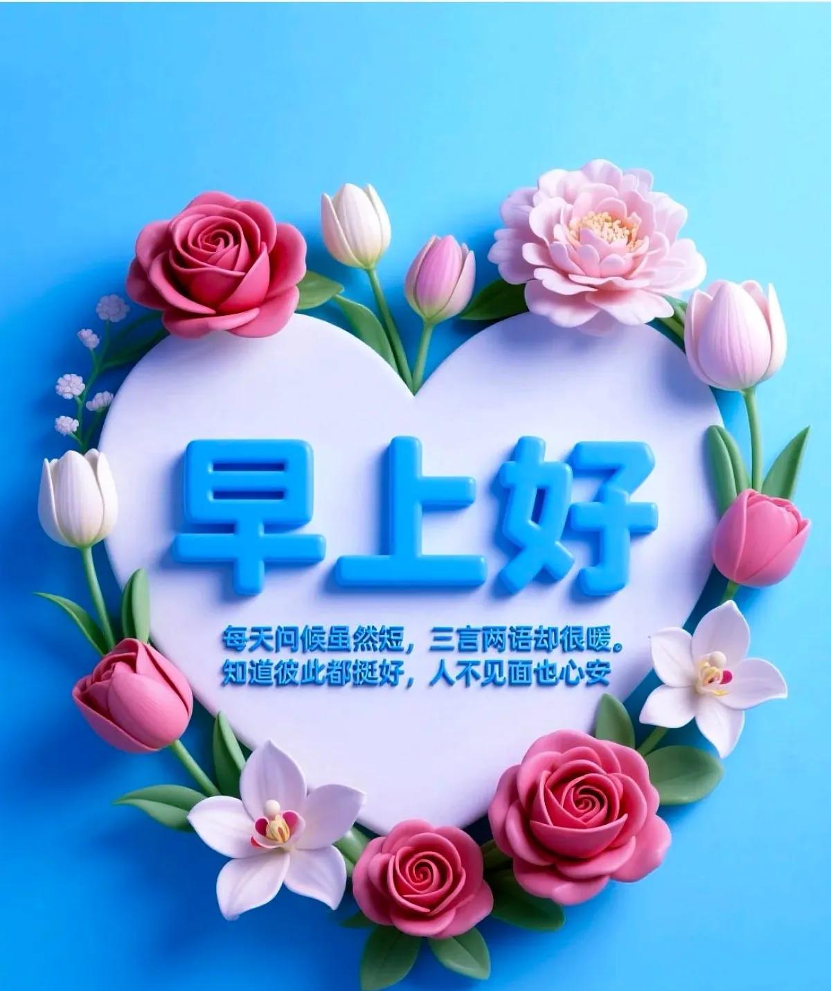 [玫瑰]早上好[玫瑰]忘记年龄讨好自己，用自己喜欢的方式生活，简单点，糊涂