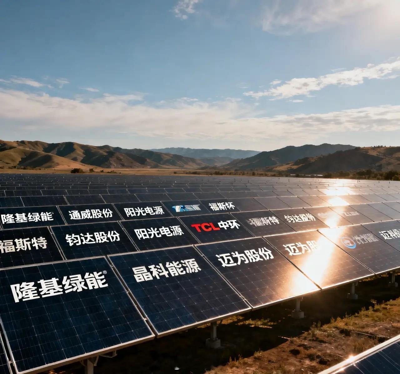 太阳能板块，值得布局的8支股票，具体分析如下：1.隆基绿能：全球硅片与组件双龙