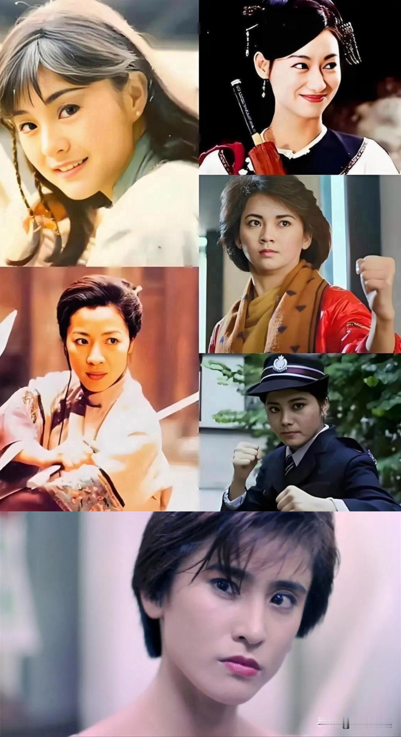 香港最知名的6位女打星，谁最能打？1，华人第一动作女星：杨紫琼2，动作天使：
