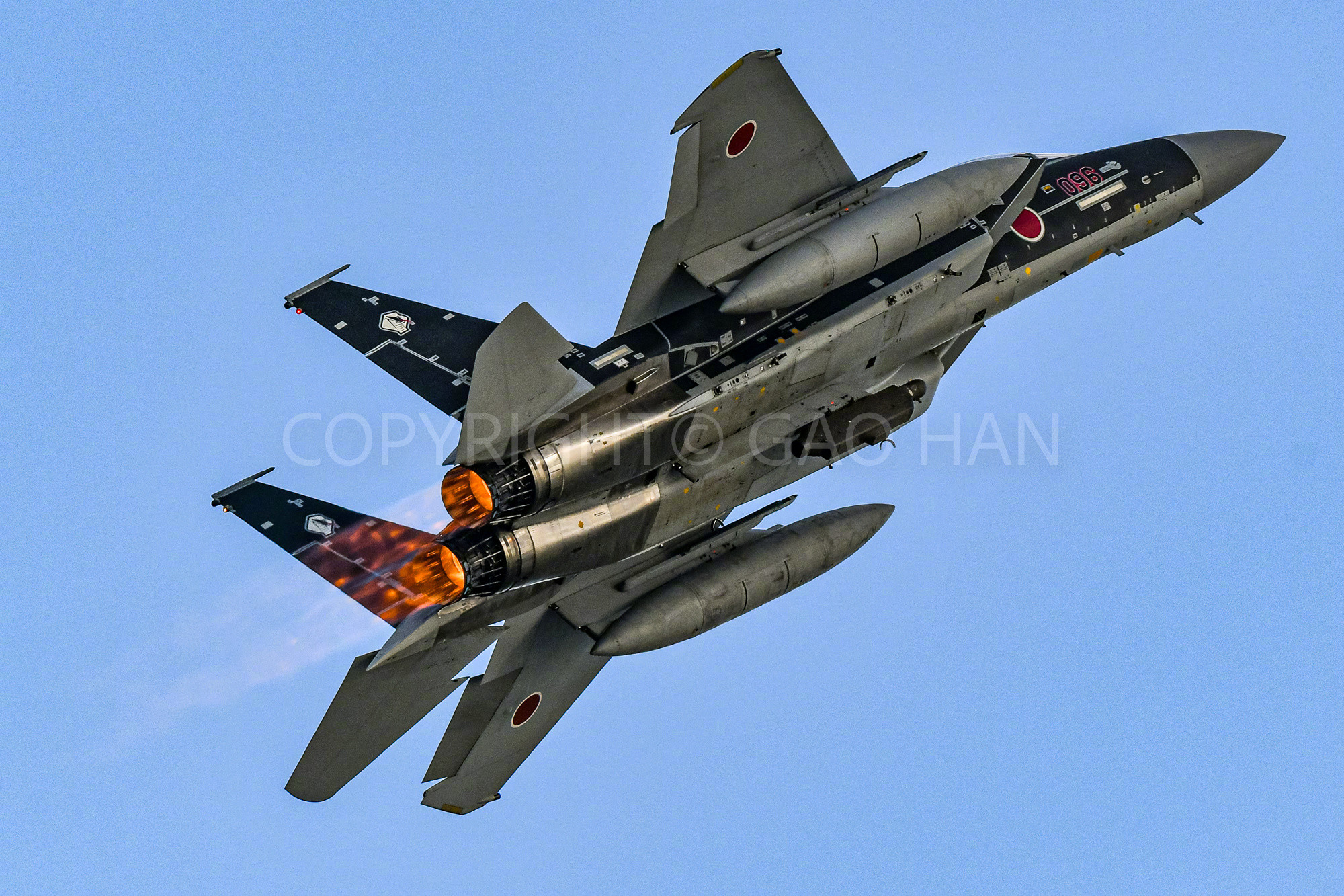 航空君航空科普想看F-15大机动飞行表演的，可能只能去小松了，拍摄位置