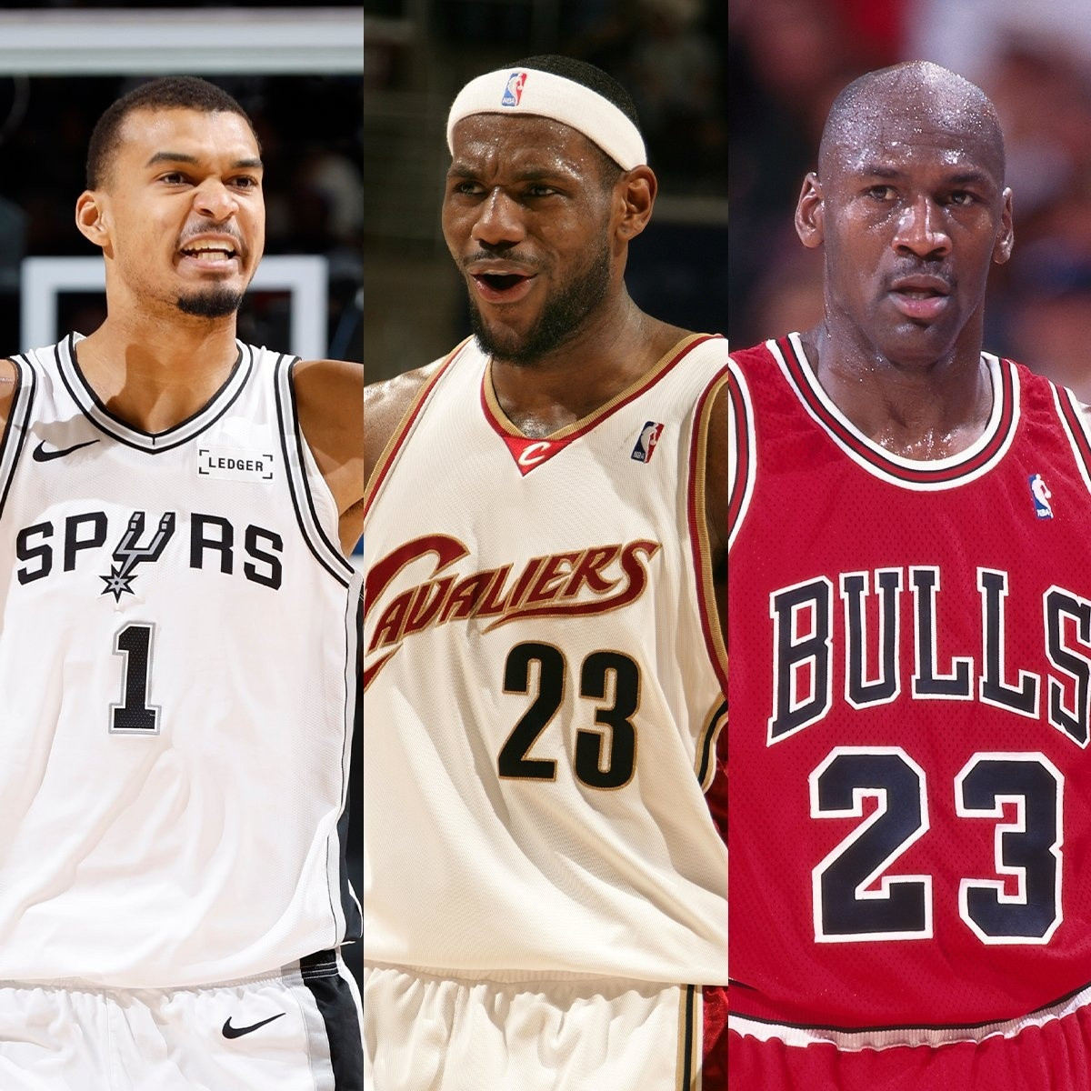 NBA首次打进NBA总决赛时的年龄：🐐迈克尔·乔丹-28岁👑勒布朗