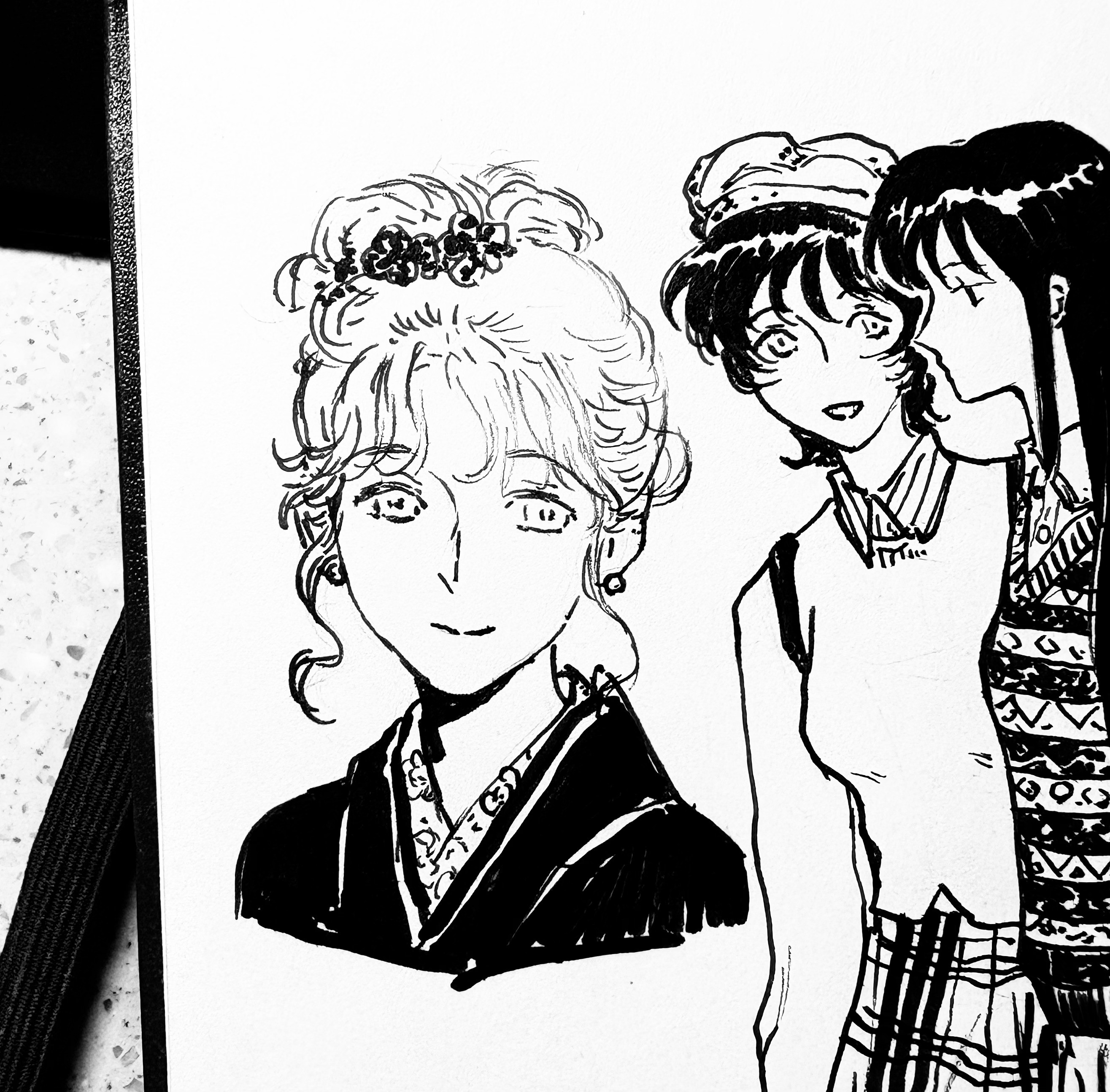 很可爱的三个女子☺️​​​