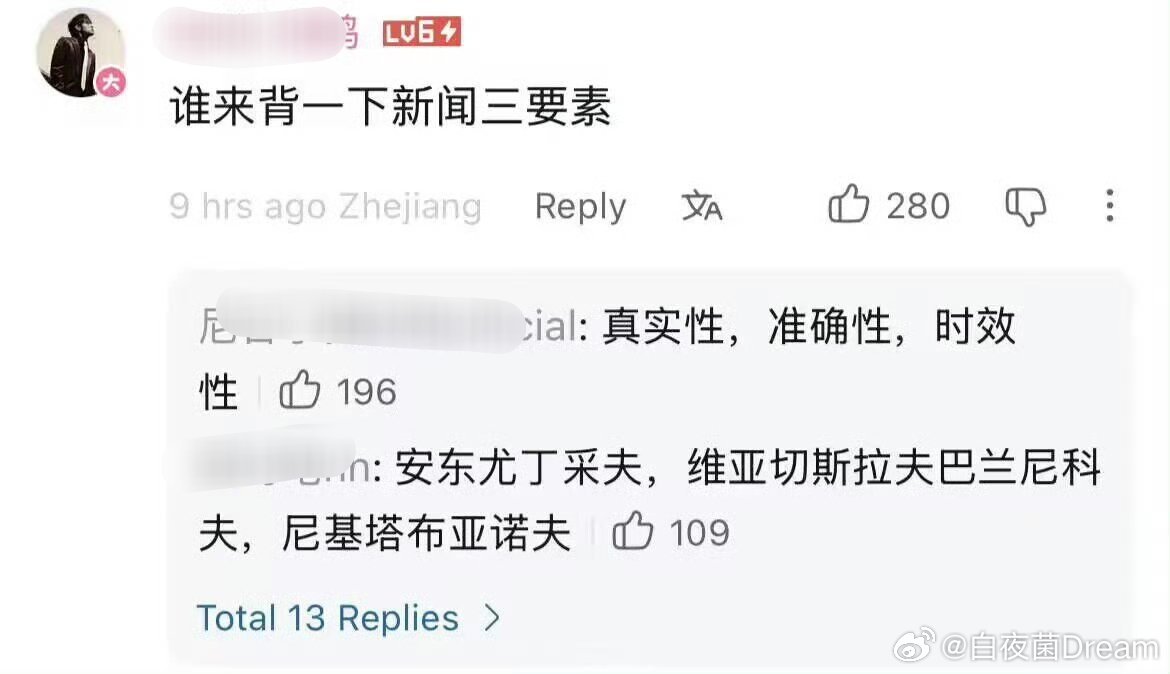 背一下新闻三要素