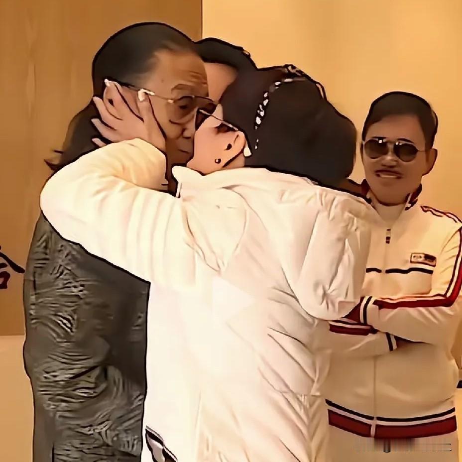 离婚还当众亲吻前夫，这份相处格局少见多数人分开后便是陌路，狄波拉、谢贤与现