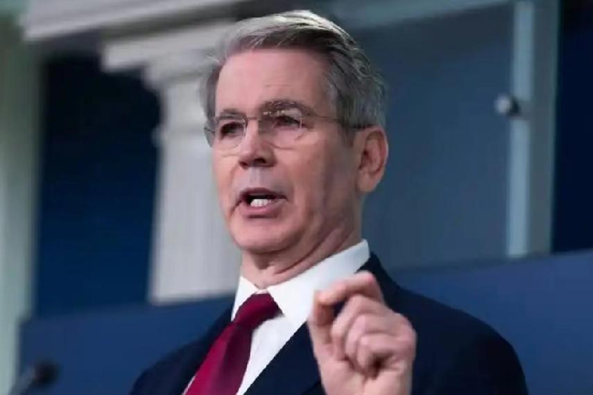 2月20日，贝森特对媒体说:“美中大豆外交、稀土与芯片管控及台湾问题是两国的关键