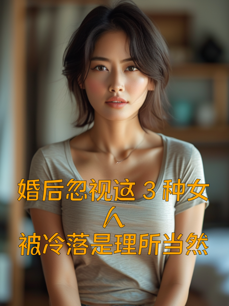 婚后忽视这3种女人，被冷落是理所当然