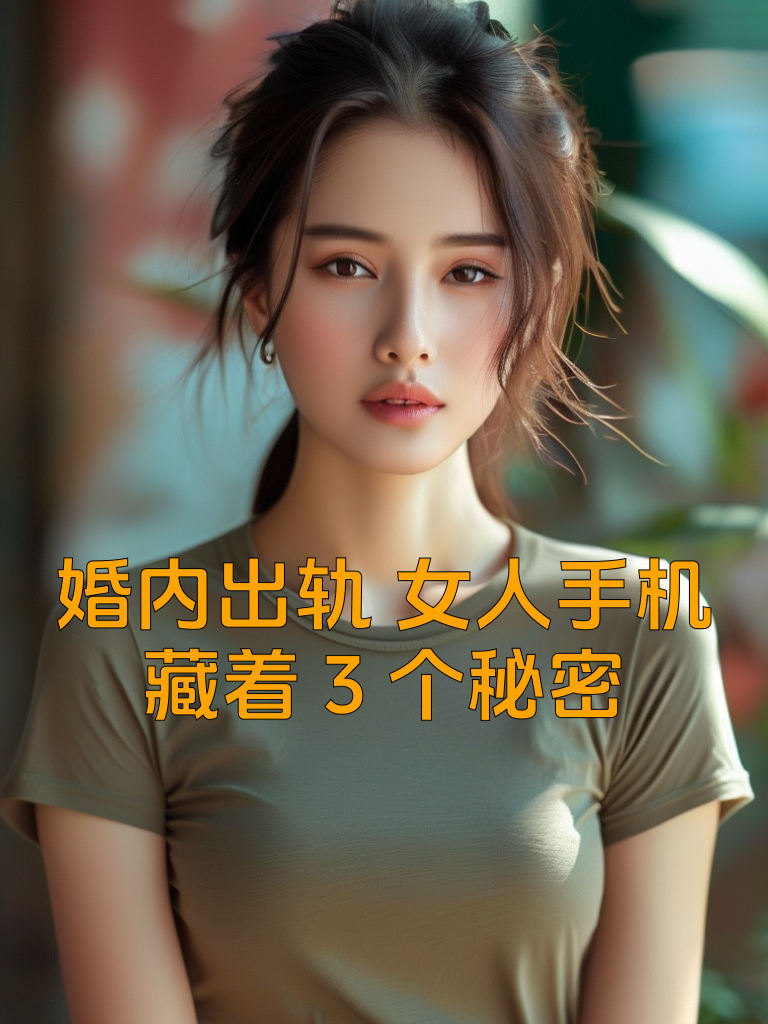 婚内出轨，女人手机藏着3个秘密