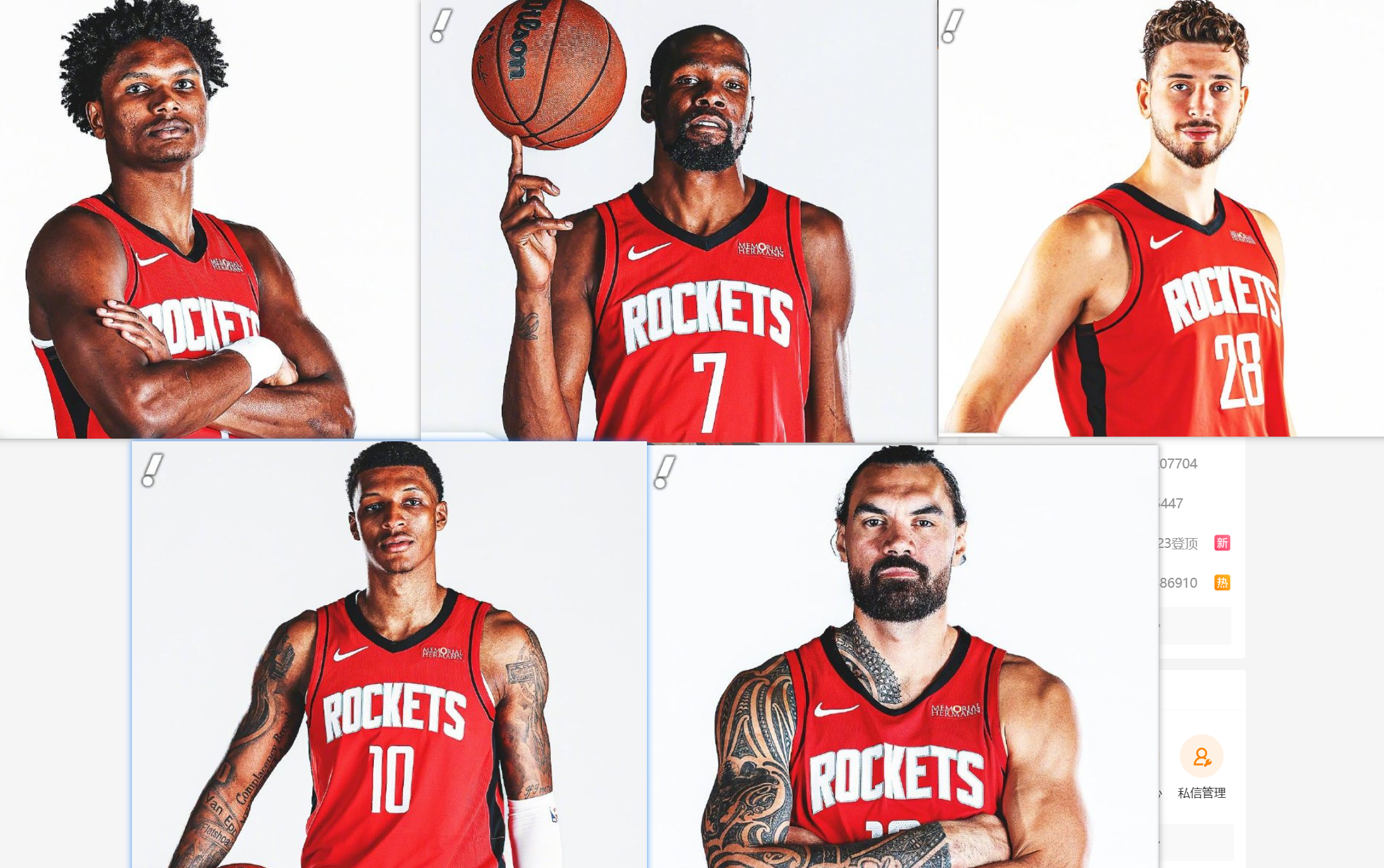 NBA史上最高首发！火箭2米09“死亡五大”硬刚雷霆，乌度卡：篮板就是核武器