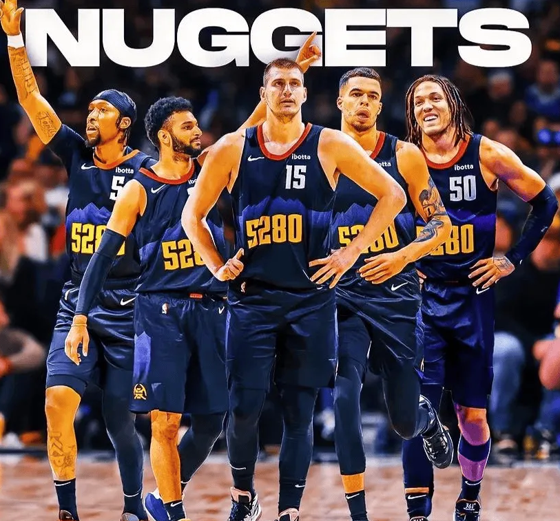 不再能“大火收汁”的掘金离争冠越来越远了小波特在三号位的体型暴力压制，叠加四五