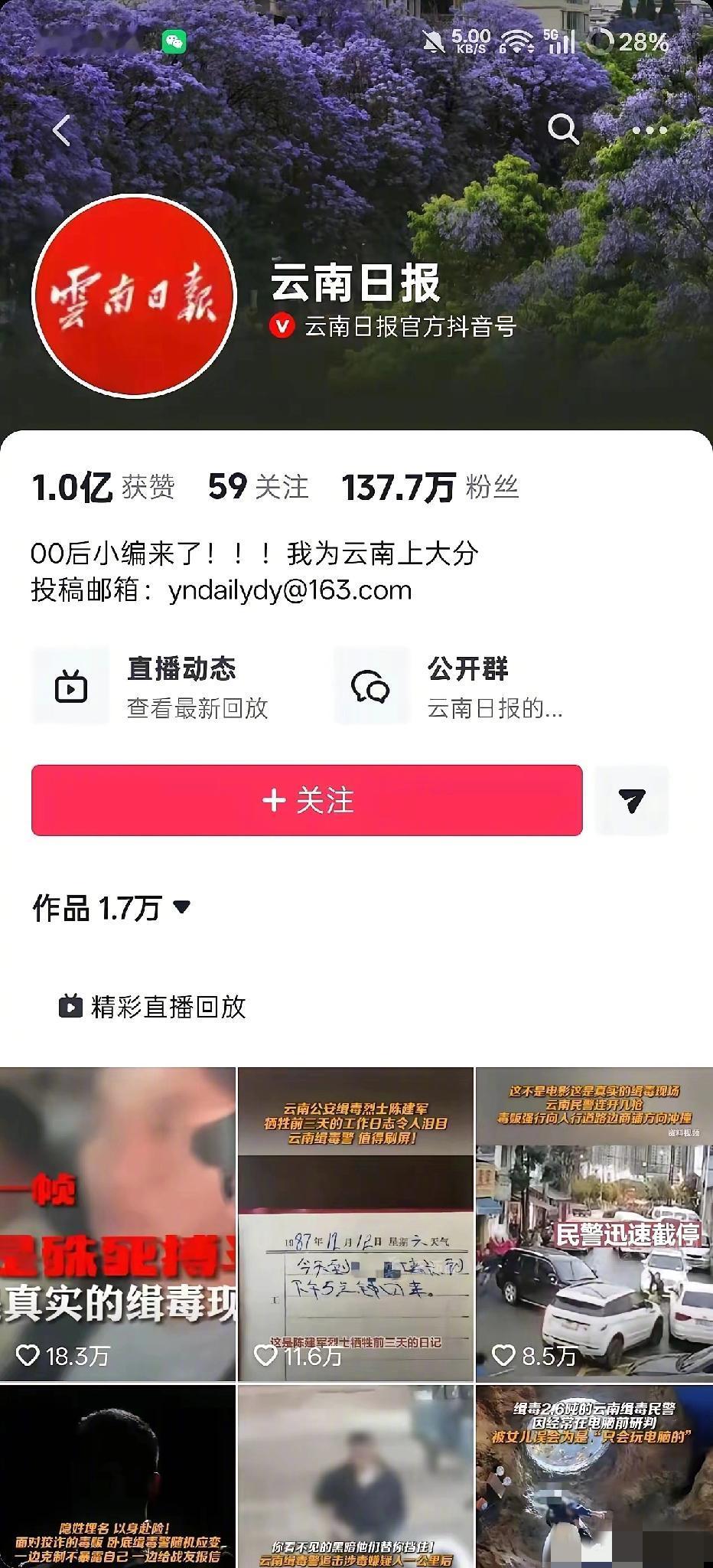 云南日报10条禁毒连发：这不是炒作，是用命换来的警告！刷到云南日报连发10
