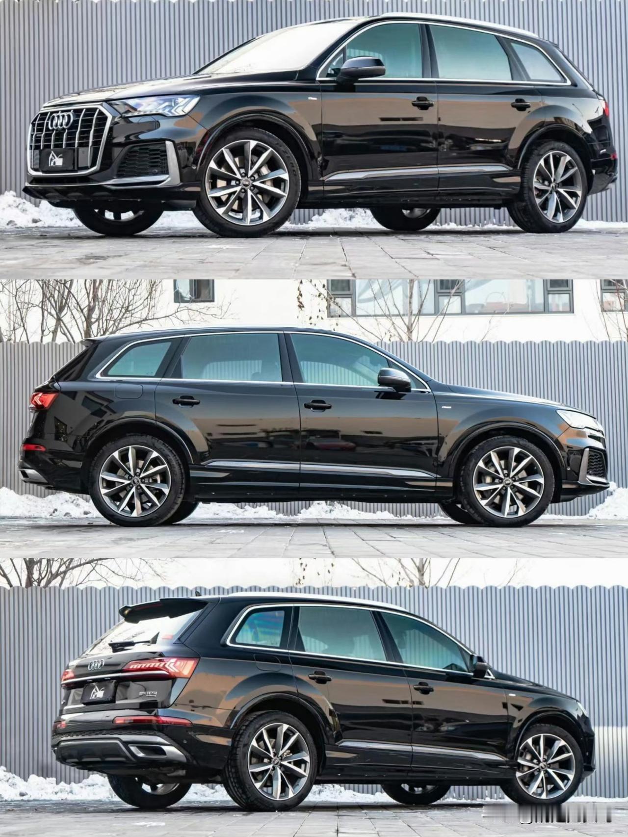 给兄弟们弄了台22年的3.0T奥迪Q7带quattro车主儿子是