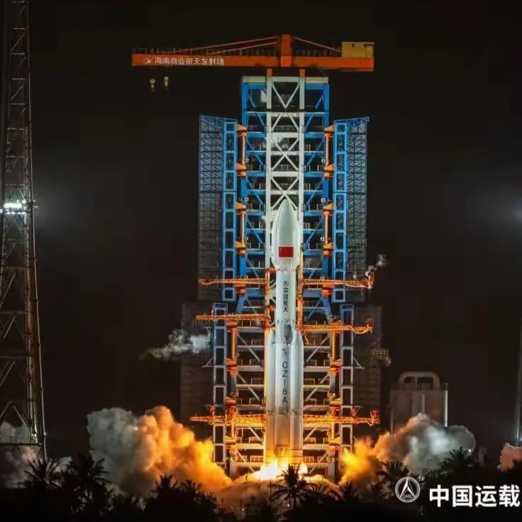 正当大家都在蹲长征10号乙发射的时候，文昌又发了一发长征8号甲。还是千帆星座，昨