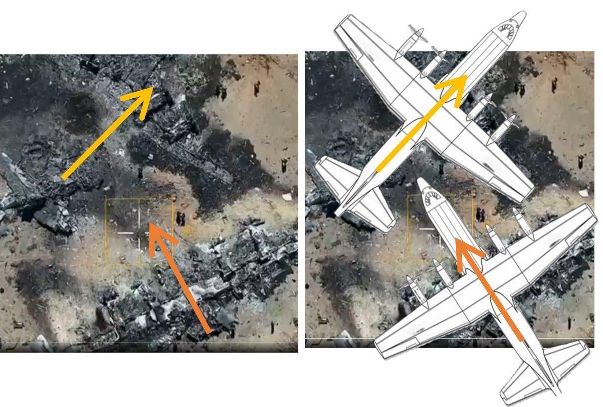 关于美军所谓“成功营救”的一些新的信息来自美军前进基地的现场照片，两架MC-
