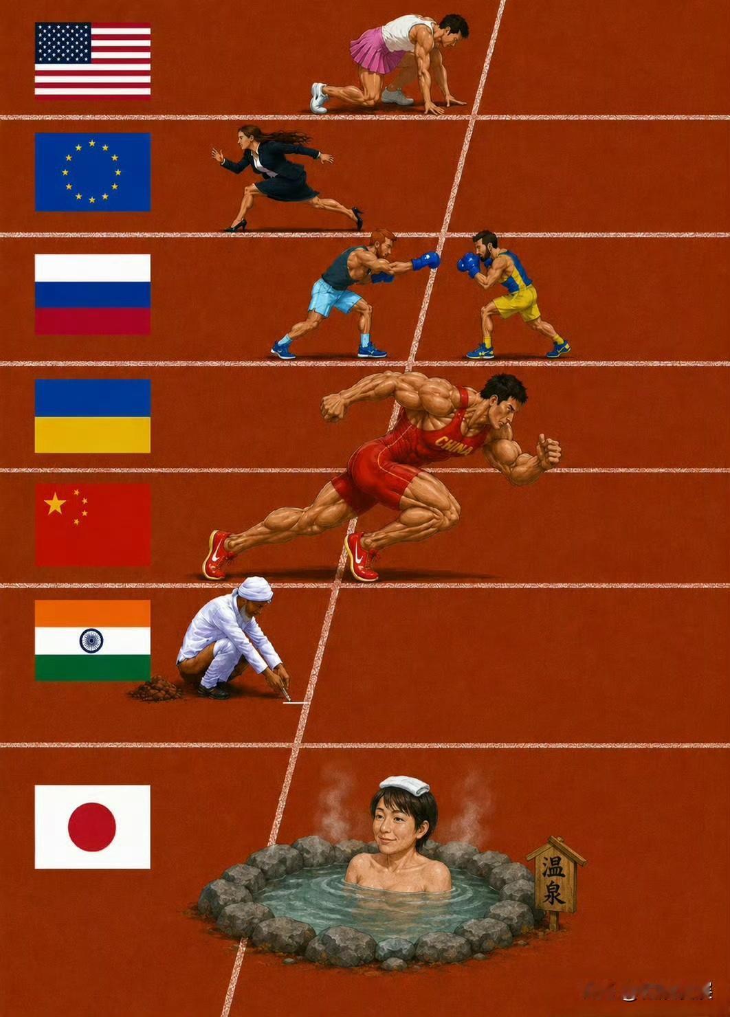 一张图概括当前的国际局势看懂国际形势
