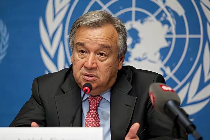 中日关系剑拔弩张，联合国秘书长却全程沉默，这操作真让人看不懂！中国每年足额缴