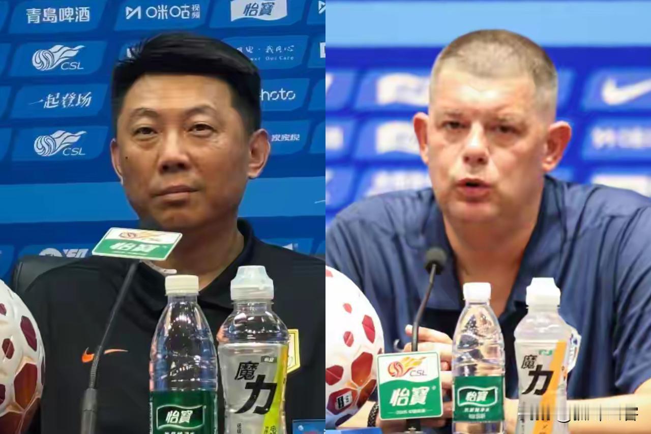 山东泰山vs青岛海牛赛前主教练采访：唐田云淡风轻却是绵里藏针，里斯蒂奇划定目标全