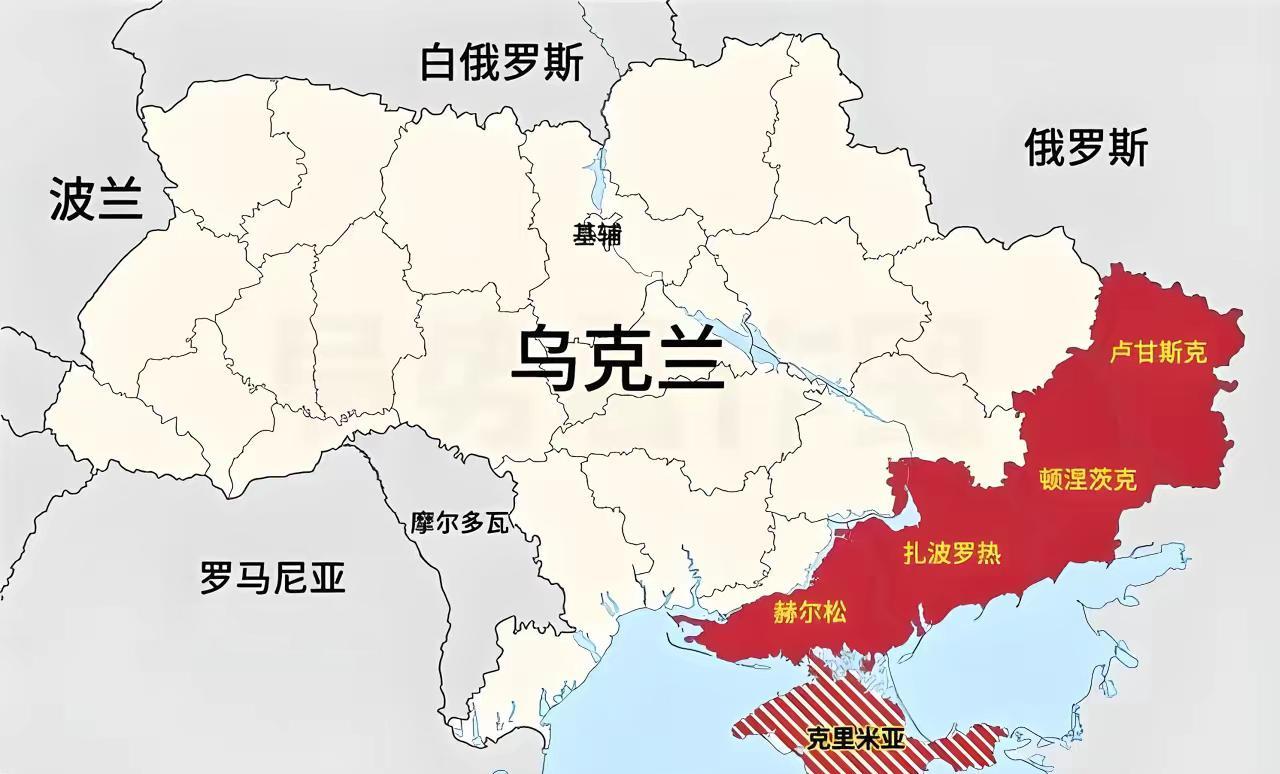 乌东四州有大量的乌克兰族，还有不少俄罗斯族，使得乌东四州也是十分的混乱。因为现在