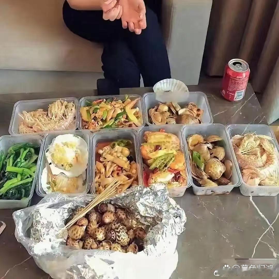 秦海璐这顿饭估计顶我10天工资了吧​