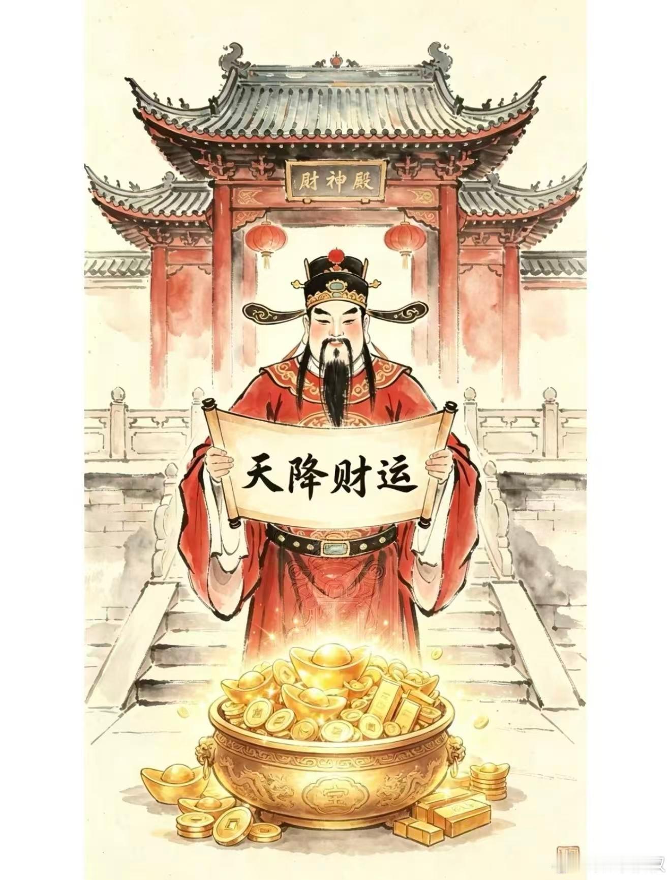 财神到，打通求财困局祈财神化解长久求财阻滞，消解生意冷清、回款拖欠、机遇擦肩而过