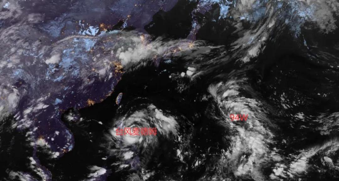 将第一次登陆，94W生成：22号台风夏浪也要来了？从21号台风麦德姆的情况来