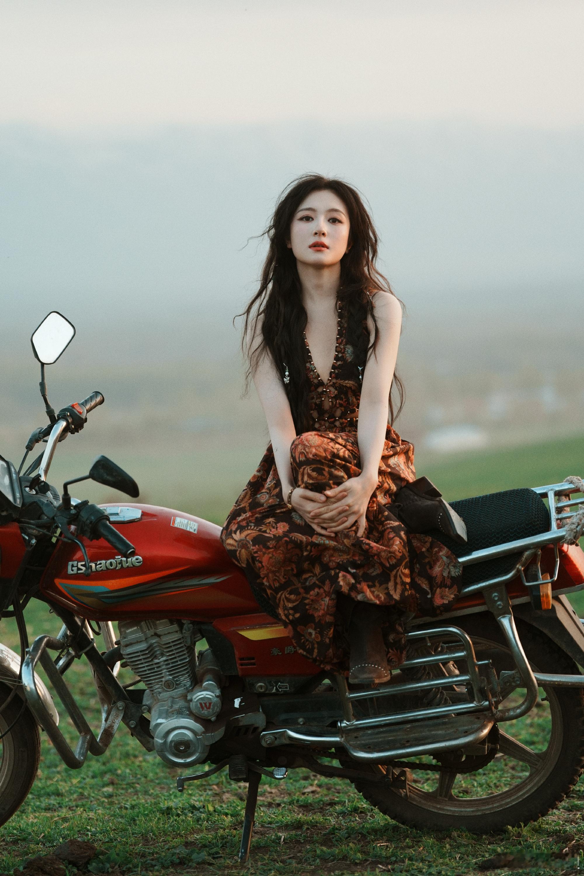 人比花娇的李兰迪！！花里开出了个李兰迪