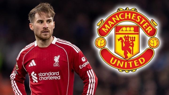 镜报：曼联正在考虑从利物浦挖角阿根廷中场麦卡利斯特。报道称，越来越多的猜测认为麦