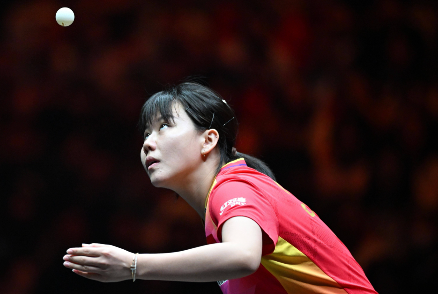 随着王曼昱4-0横扫朱雨玲，WTT澳门赛，女单最新夺冠概率如下