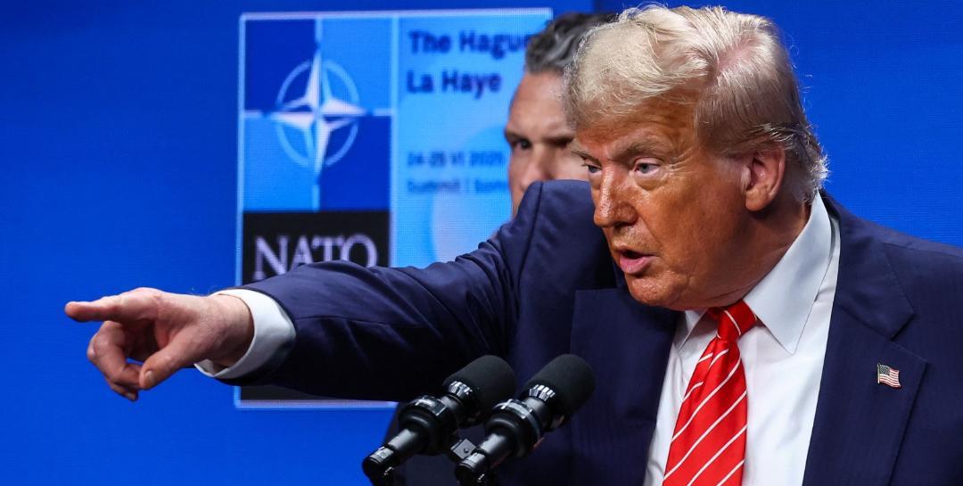 【特朗普威胁西班牙】北大西洋公约组织（NATO）峰会周三（25日）结束，会议声明