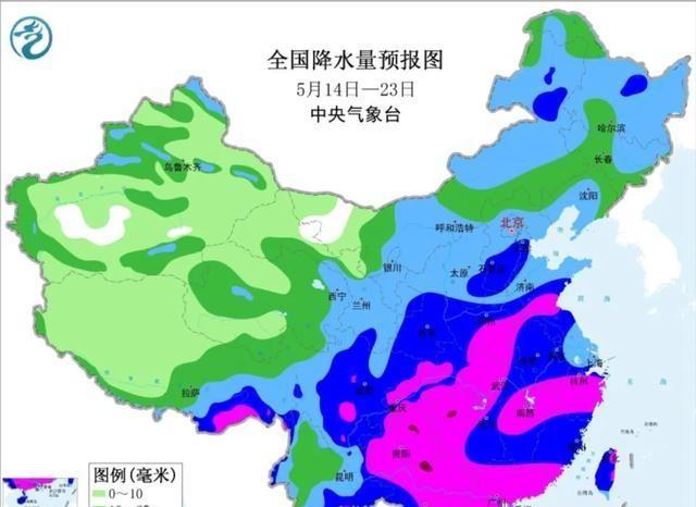 专家说南旱北涝？天公反手泼下倾盆大雨，鄂湘粤桂连片成涝✅官方预判（2026
