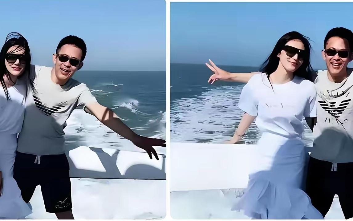 两位放飞自我的明星是谁，你能认出来吗？