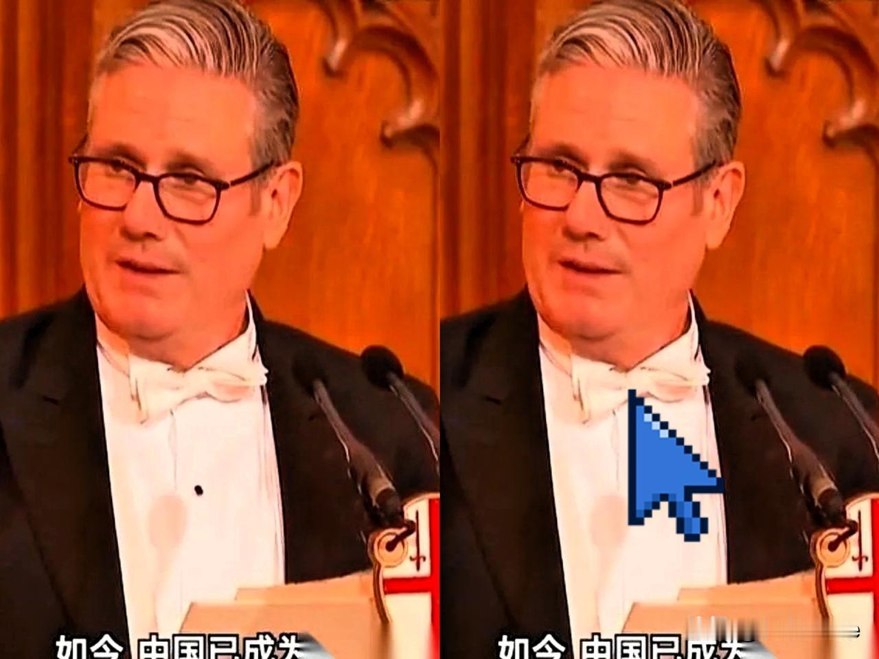 英国首相终于当着全世界的面，说出了那句心里话。他说，中国是世界三大强国之一。